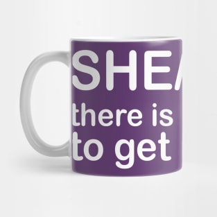 Pronouns: SHE/THEY - there is no excuse to get it wrong *white text* Mug